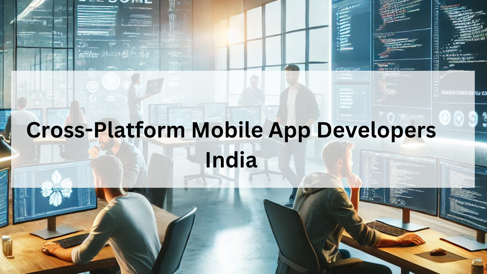 Cross-Platform Mobile App Developers India