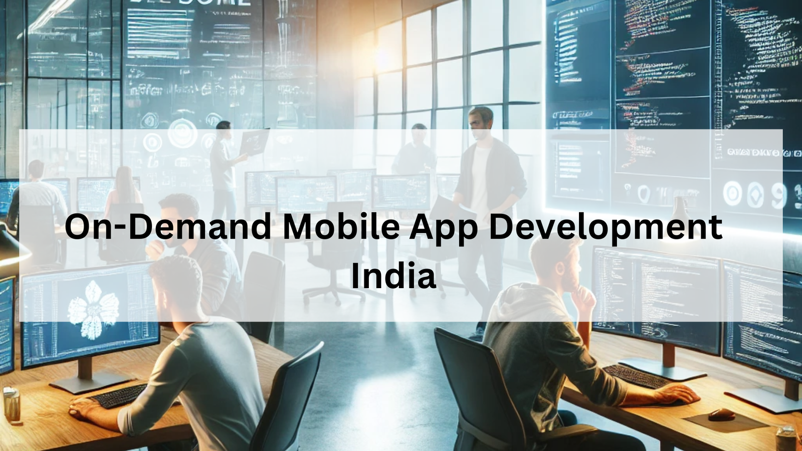 On-demand mobile app development India