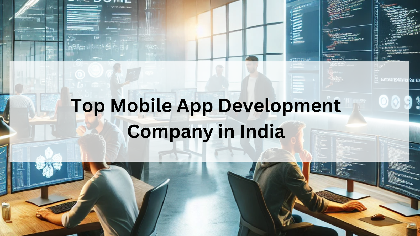 Top Mobile App Development Company in India