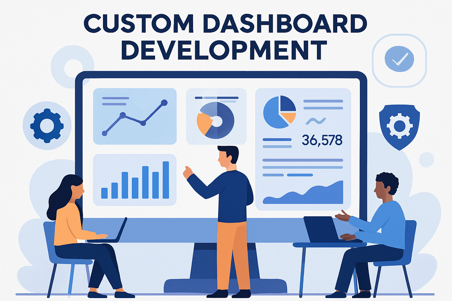 Custom dashboard development