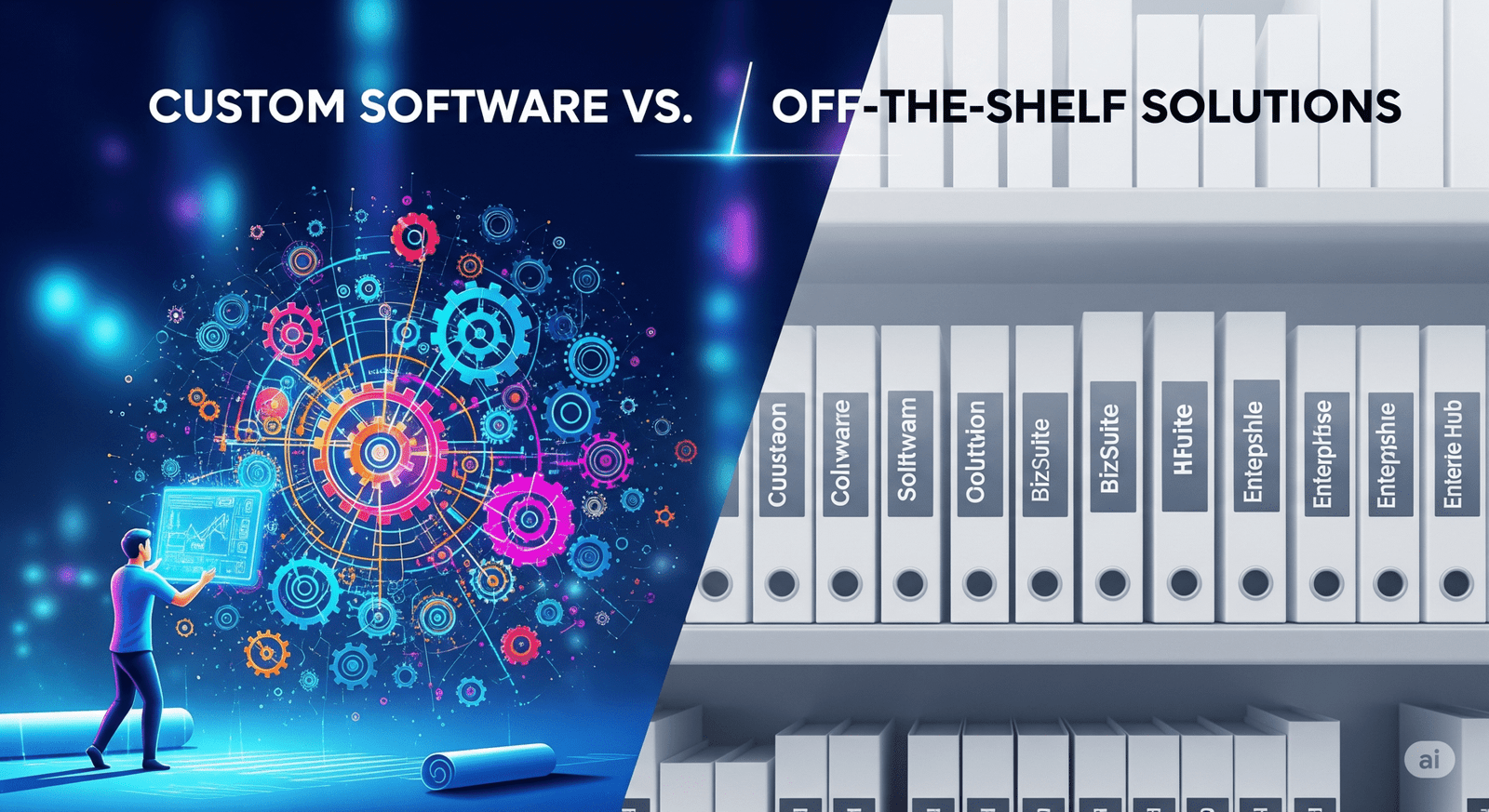 Custom Software vs. Off-the-Shelf Solutions