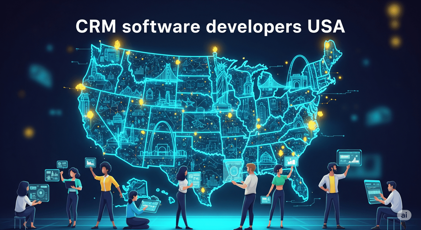 CRM software developers in USA