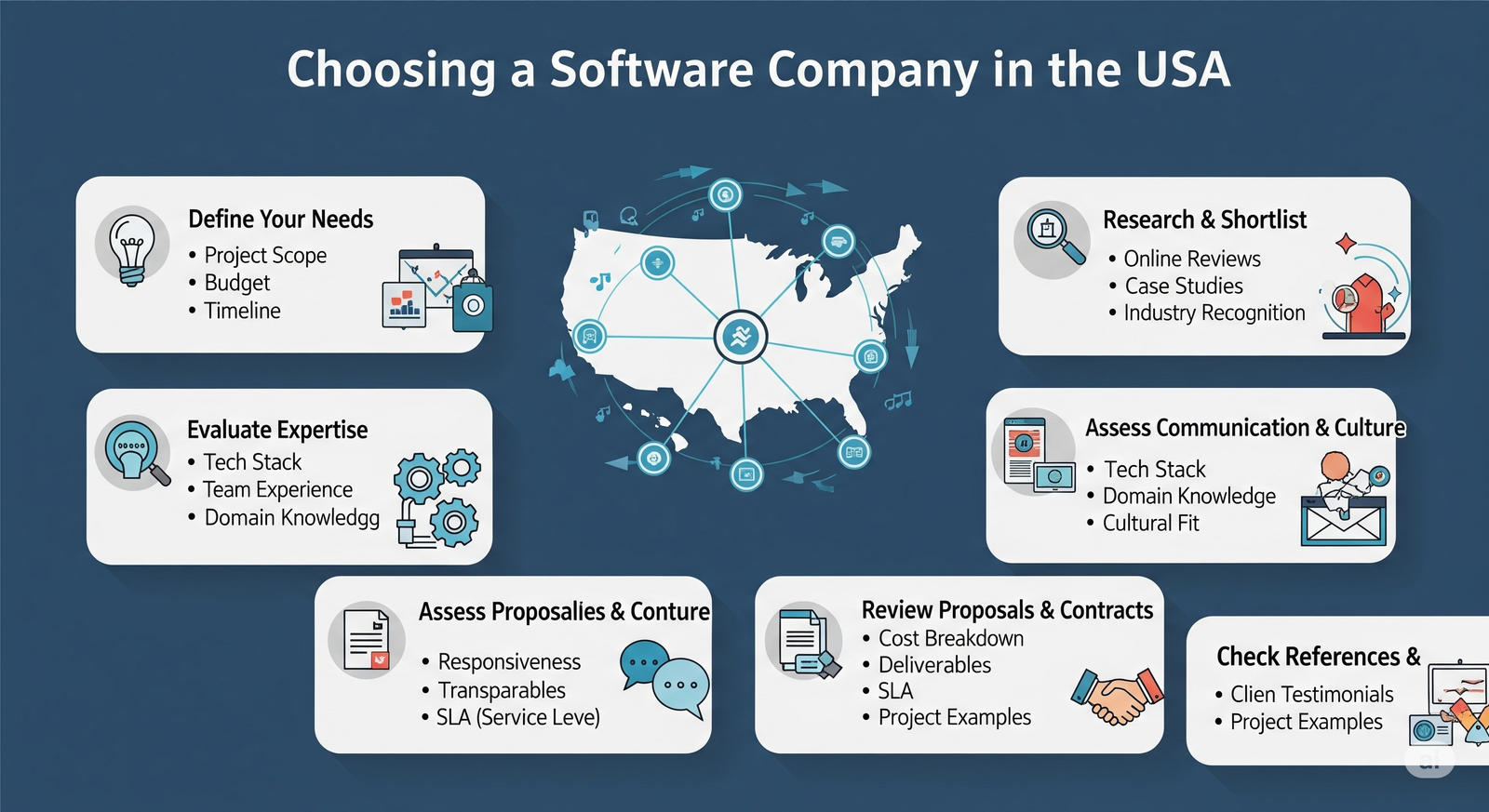 How to choose a software company in USA