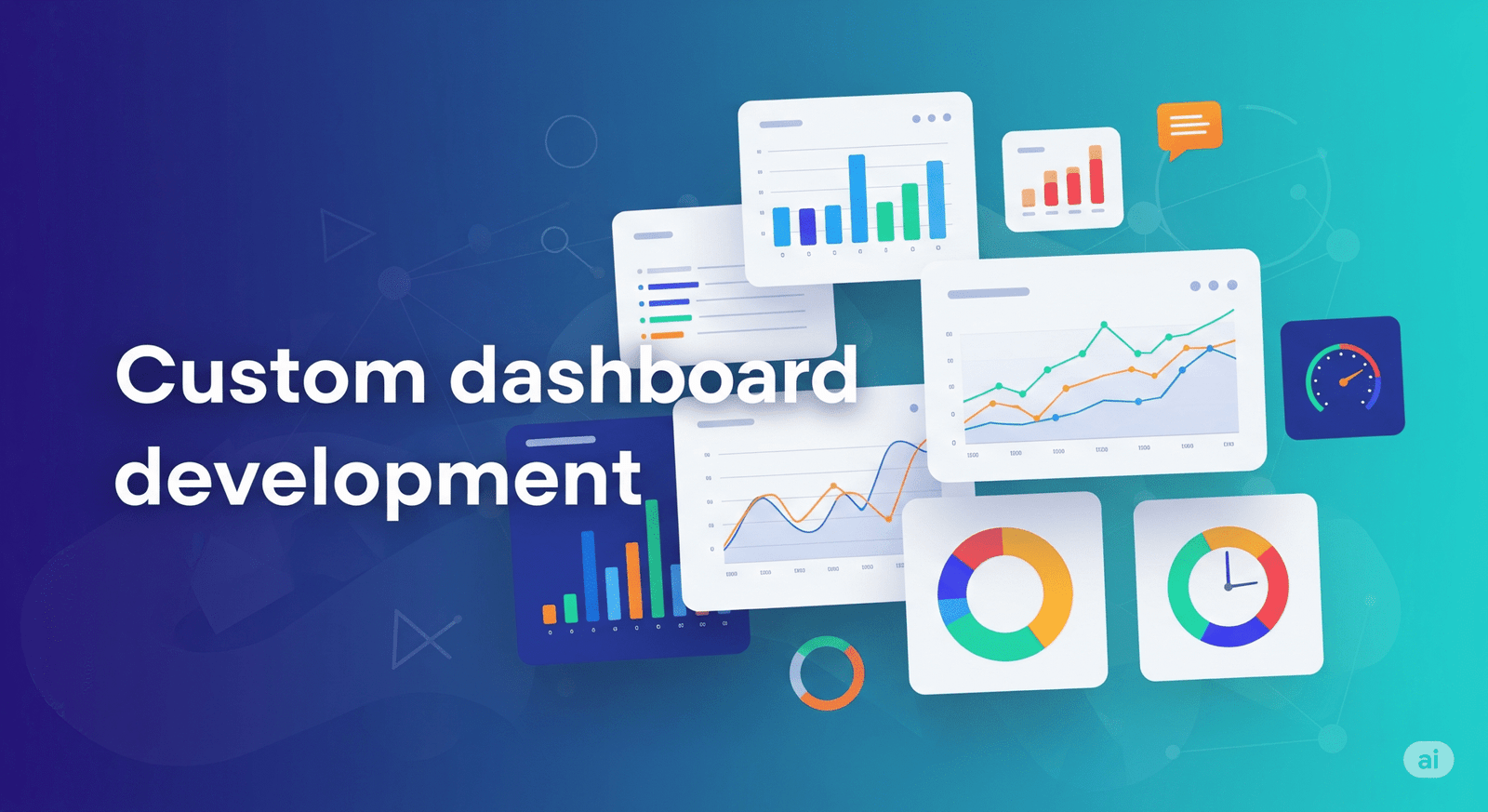 Custom dashboard development